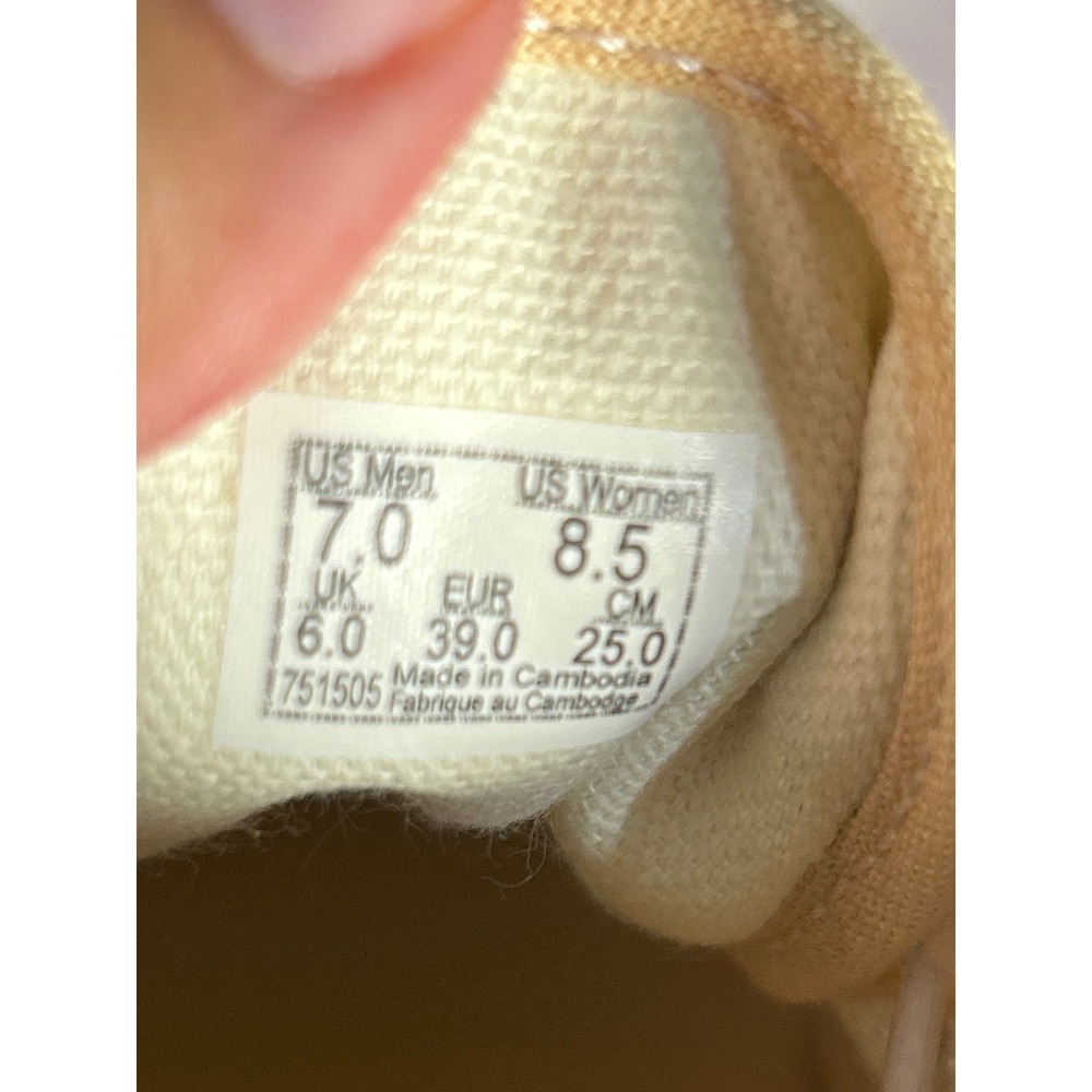 NEW Women's 8.5 Vans Old Skool Golden‎ Nugget Canvas Suede Low Top Sneakers - Picture 6 of 6